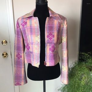Christian Lacroix Vintage tweed Crop Jacket XS